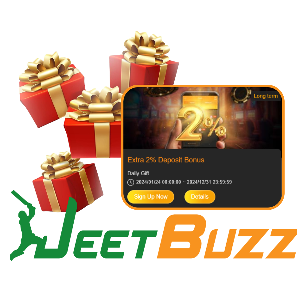 JeetBuzz offers a variety of bonuses and promotions.