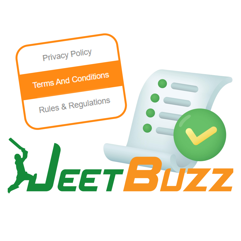 Review the terms of use of the JeetBuzz website.