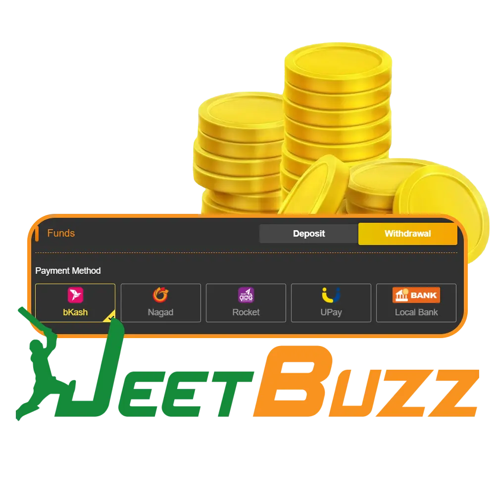 JeetBuzz provides detailed guidelines on the withdrawal process.