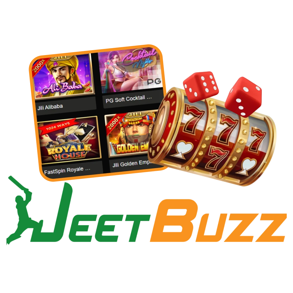 JeetBuzz offers various slot games.