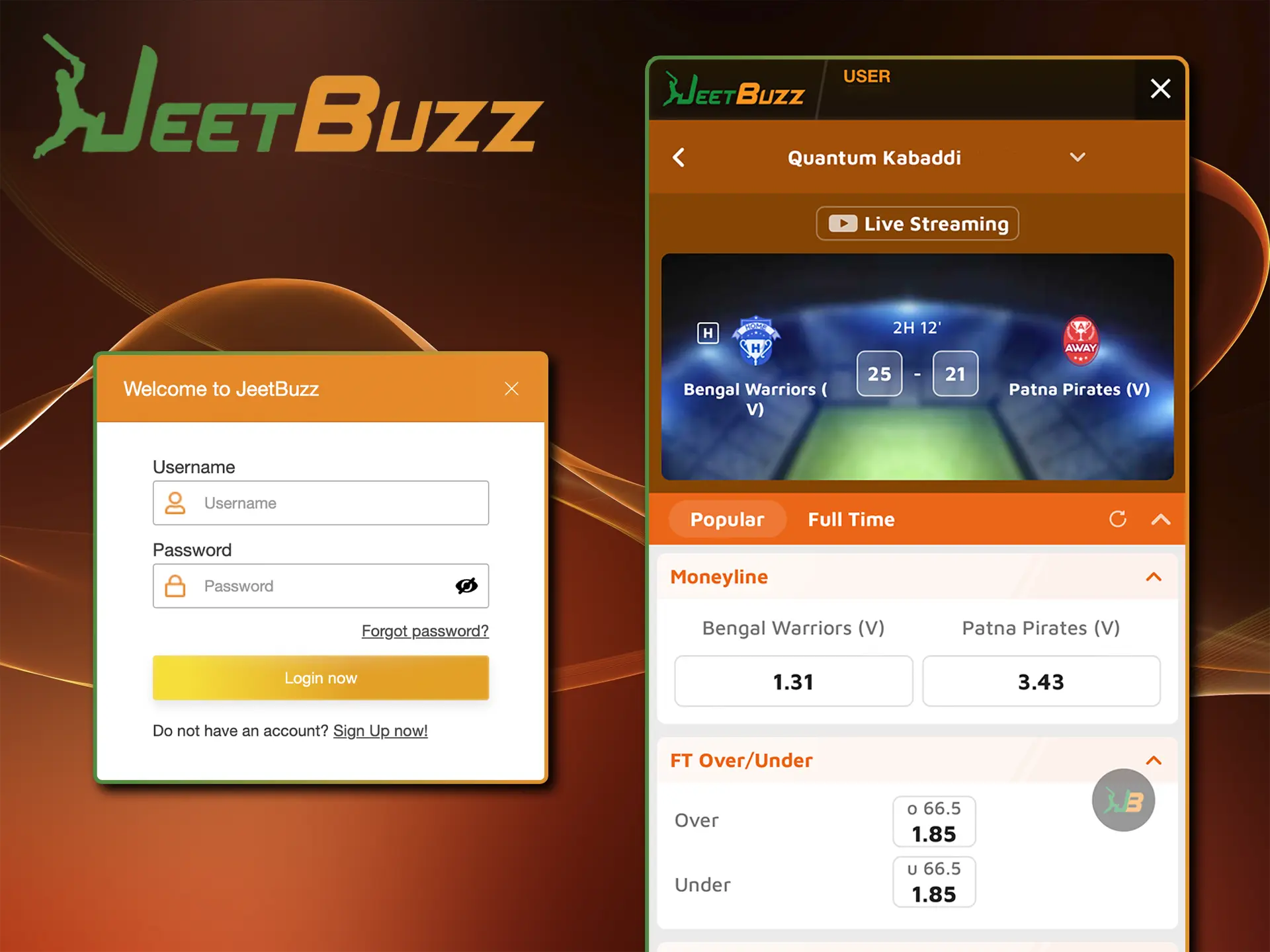 Study the instructions so that your first bet in JeetBuzz will be a winning one and will not bring you difficulties.