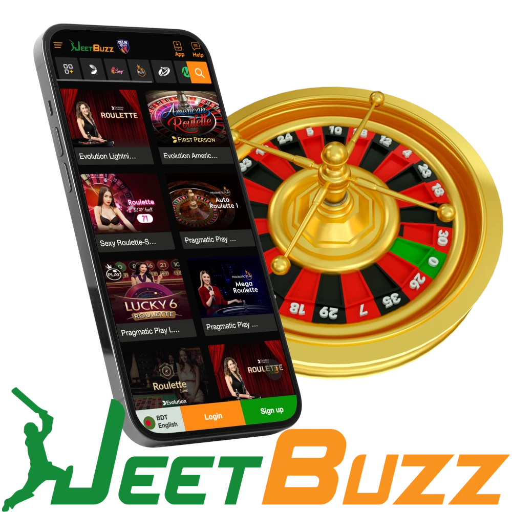 Come play roulette games at Jeetbuzz Online Casino.