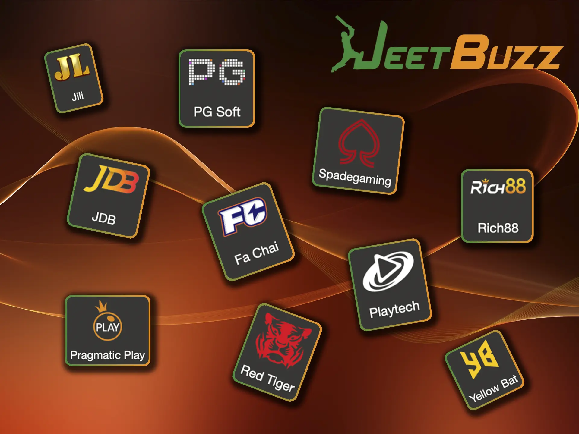 Check out the list of all the gaming providers available at JeetBuzz Casino.